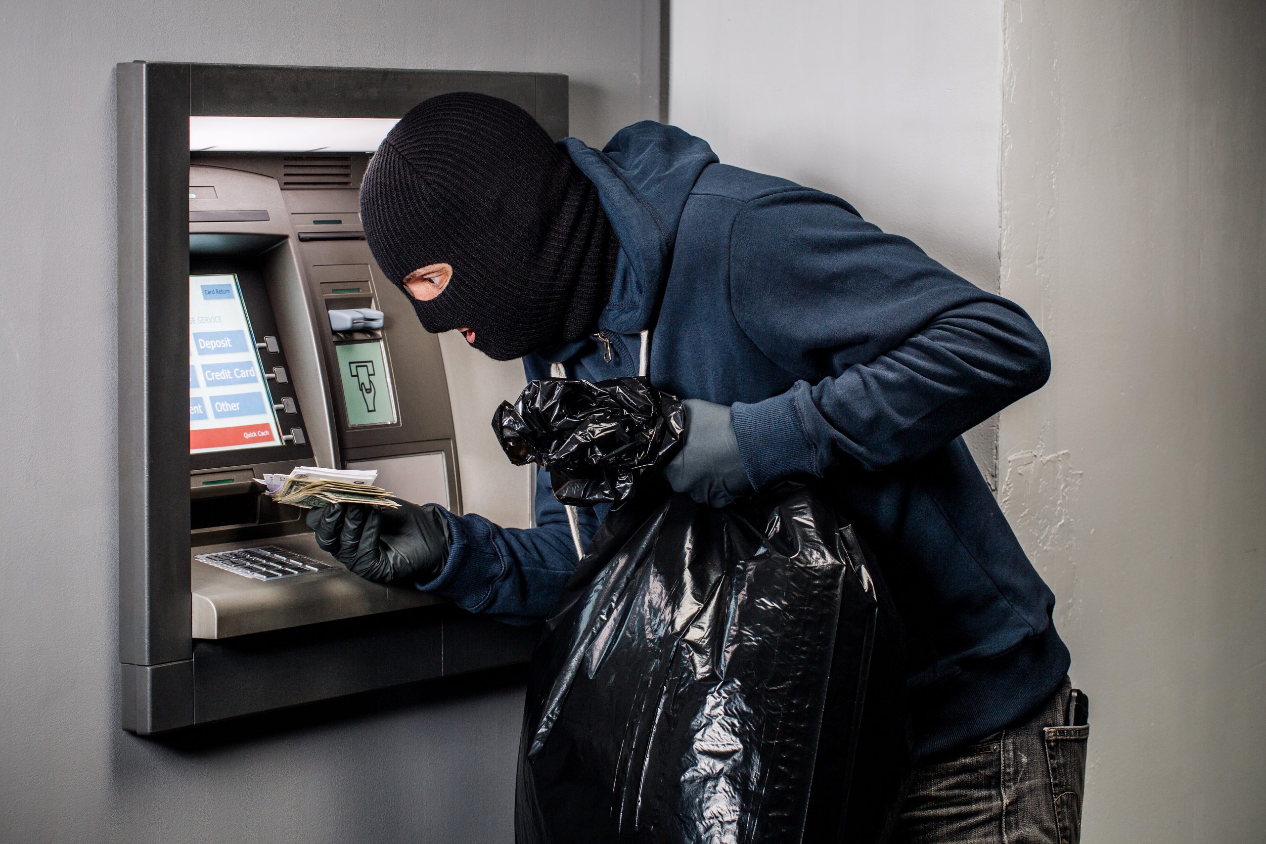 Bank needs to prevent money theft from ATMs by break-ins